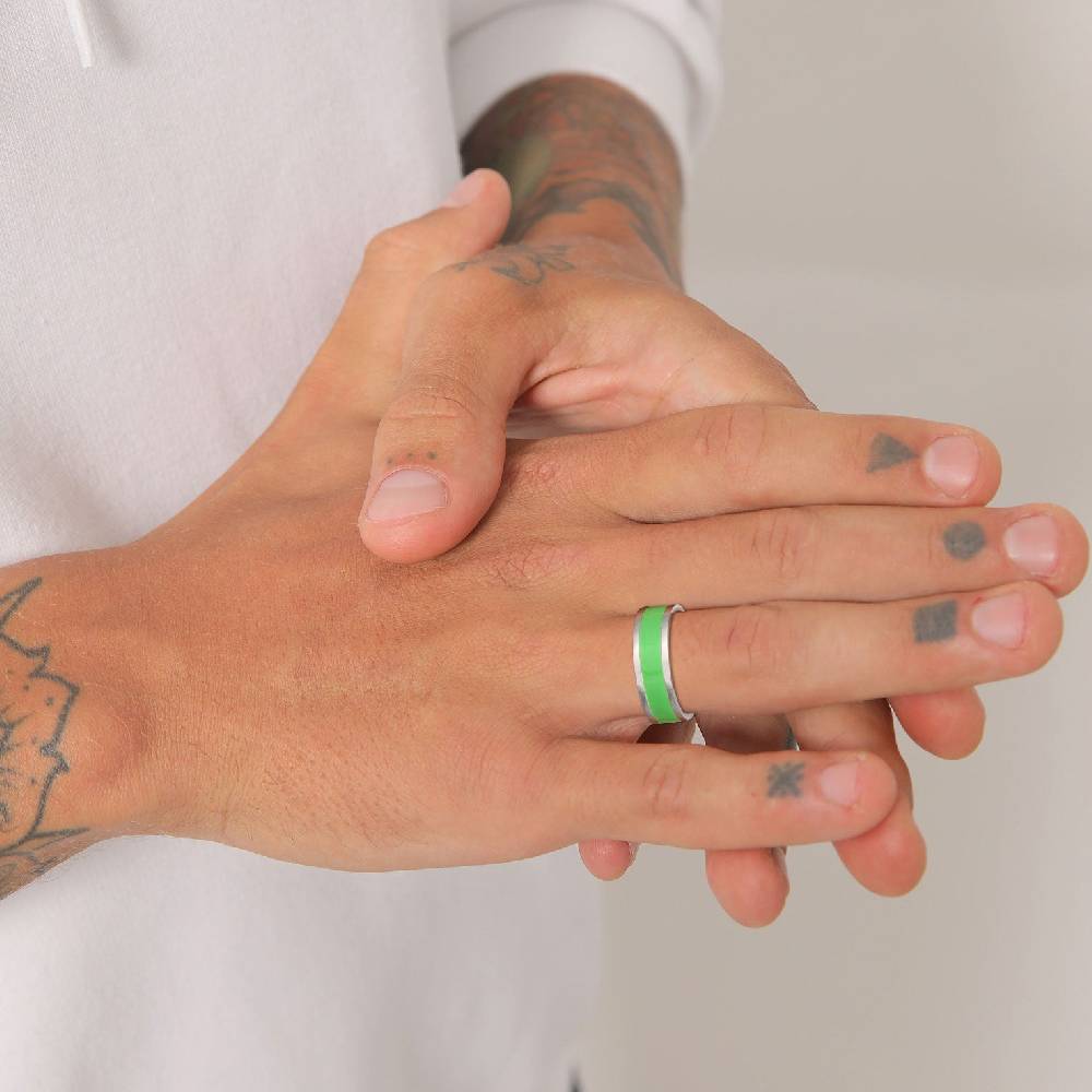 Kuzzoi Bandring Geo | Emaille Exklusive Angebote