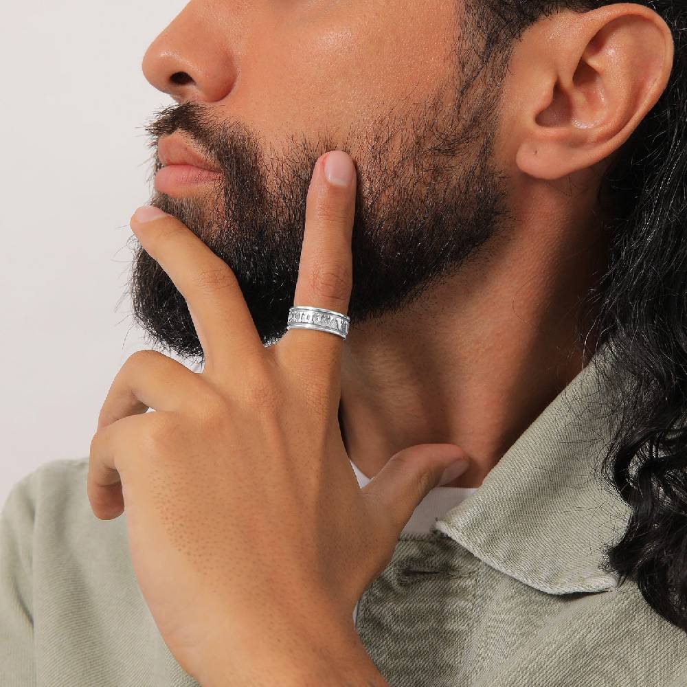 Kuzzoi Ring Römische Zahlen Kauf eins, bekomm eins gratis