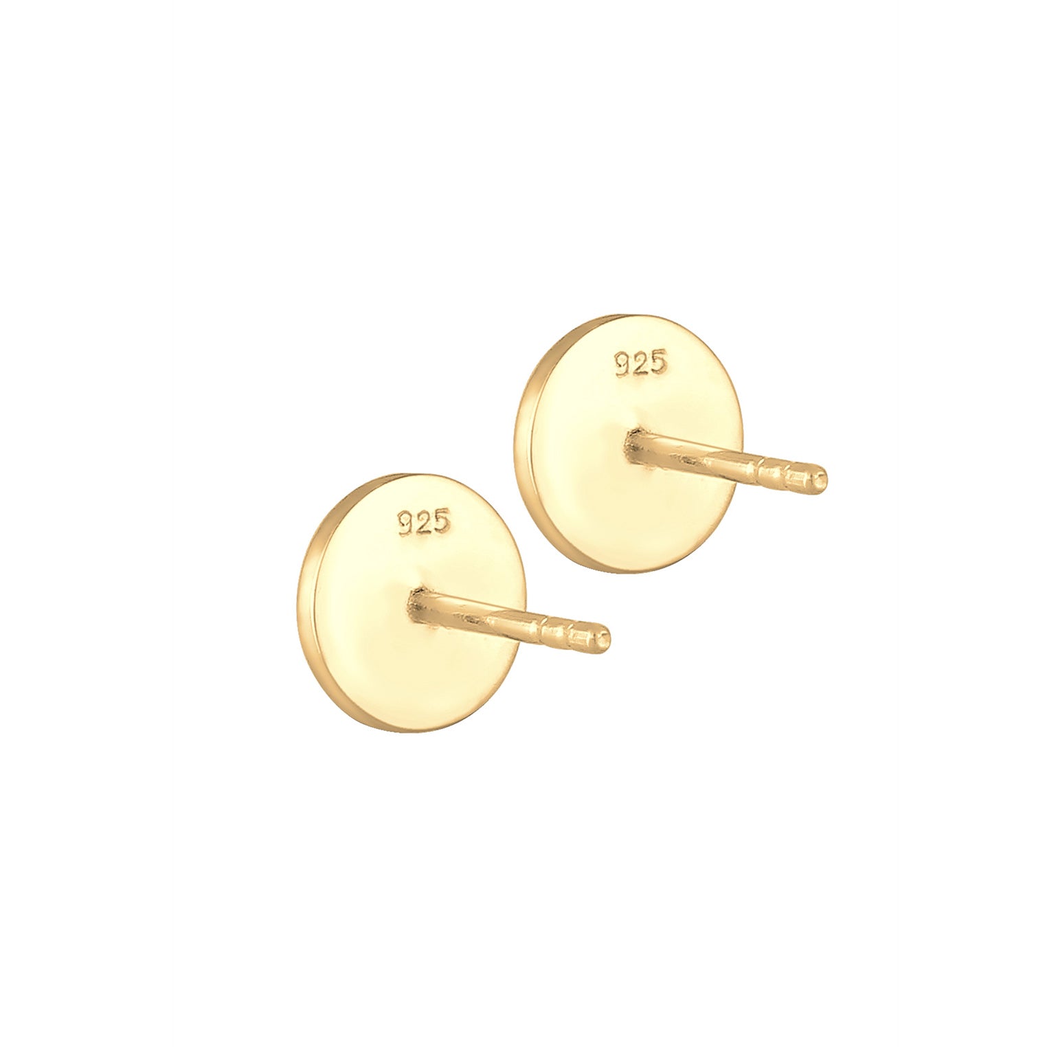 Kuzzoi Ohrstecker Rund Gehämmert Bis zu 50% Rabatt