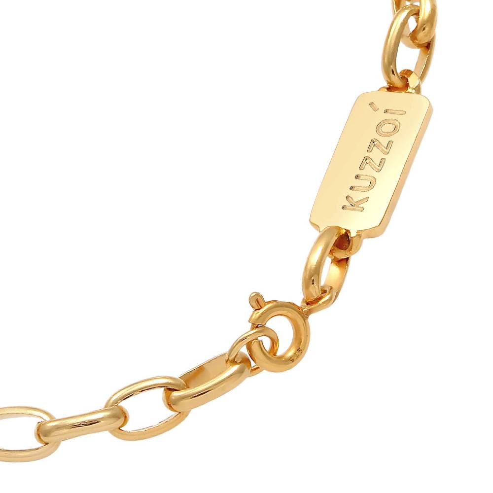 Kuzzoi Glieder-Armband Oval Bis zu 65% Rabatt