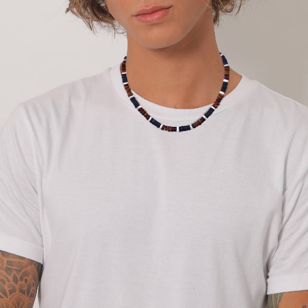 Kuzzoi Halskette Surfer Style | Heishi Beads Meist gekauft
