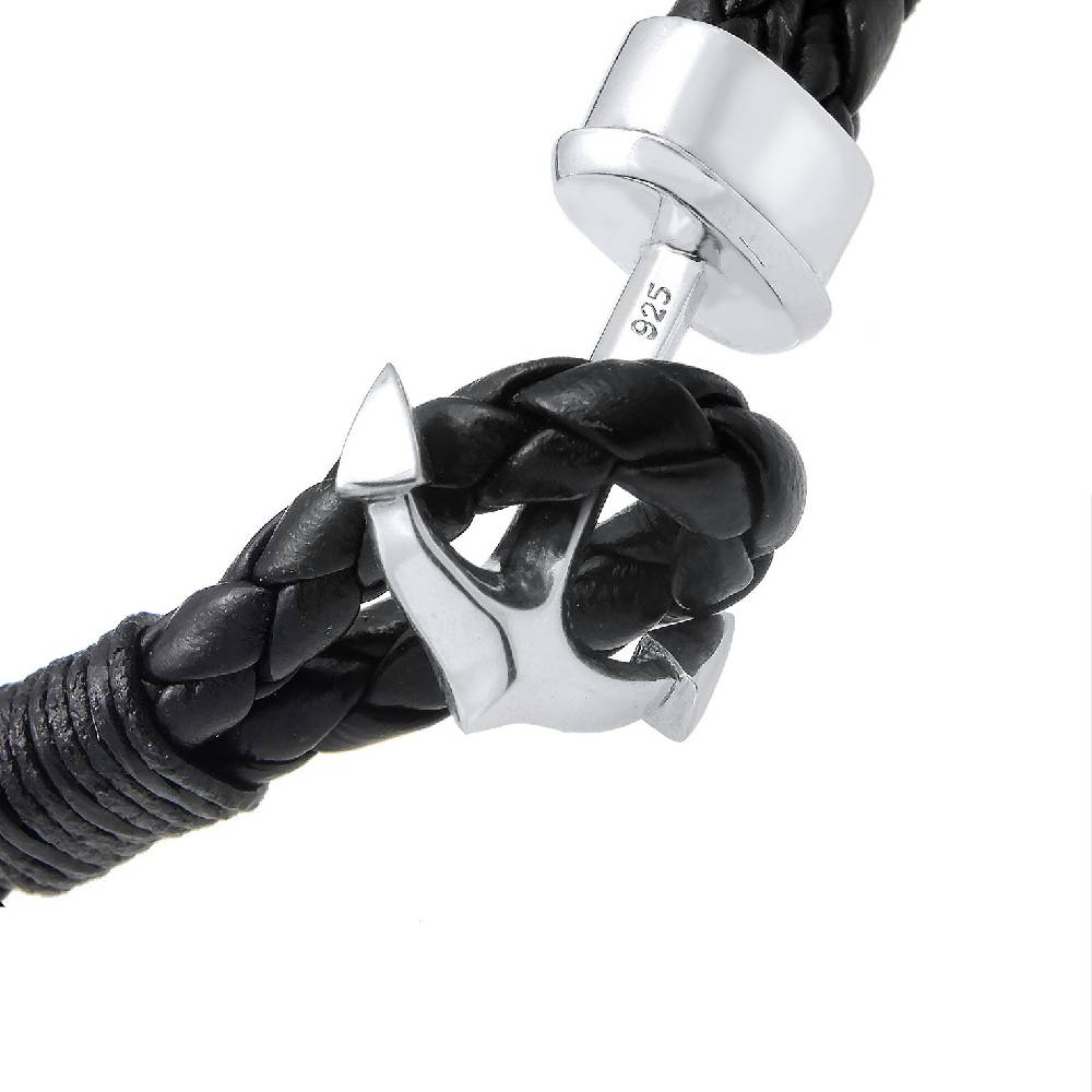 Kuzzoi Armband Anker | Leder Begrenztes Angebot