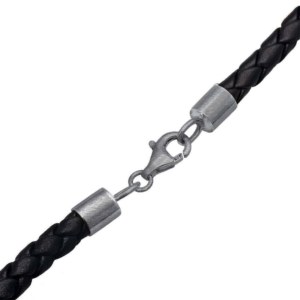 Kuzzoi Halskette Kreuz | Leder Cyber Monday