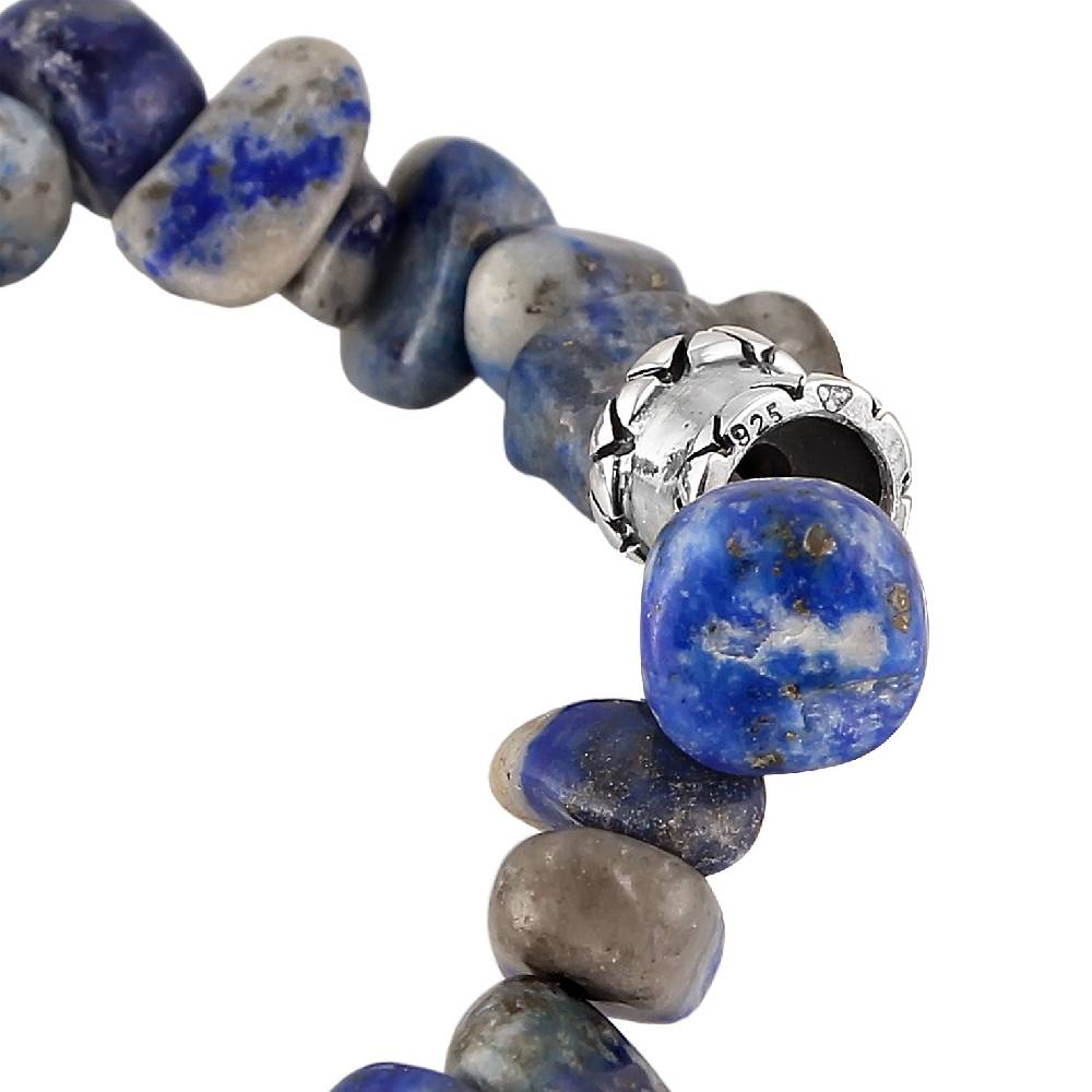 Kuzzoi Armband Beads Vintage | Lapiz Lazuli Steine (Blau) Bis zu 60% Rabatt