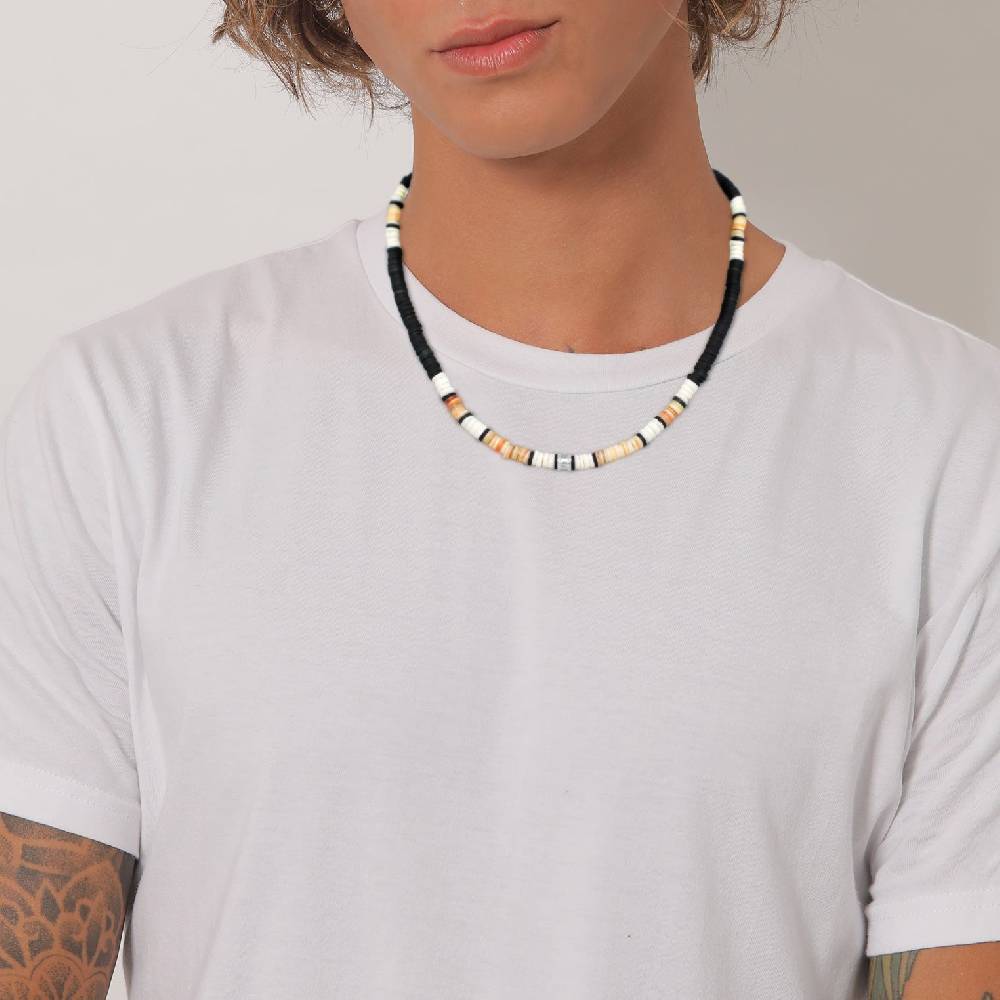 Kuzzoi Halskette Vintage | Heishi Perlen Bis zu 65% Rabatt