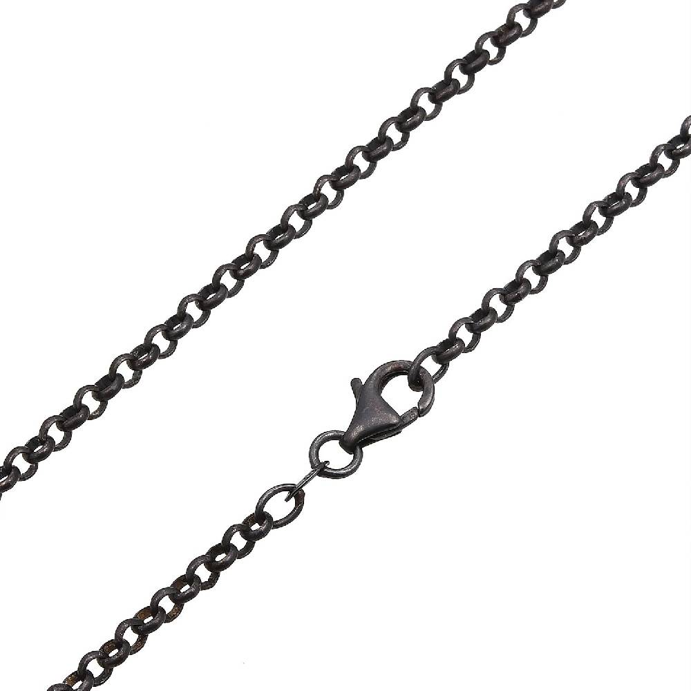 Kuzzoi Halskette Flügel | Zirkonia (Schwarz) Wochenangebot