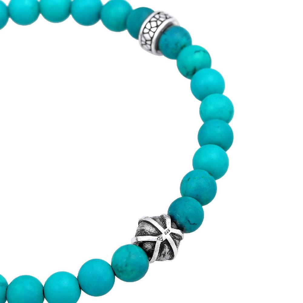 Kuzzoi Armband Bead | Howlith (Türkis) Zeitbegrenzte Promotion
