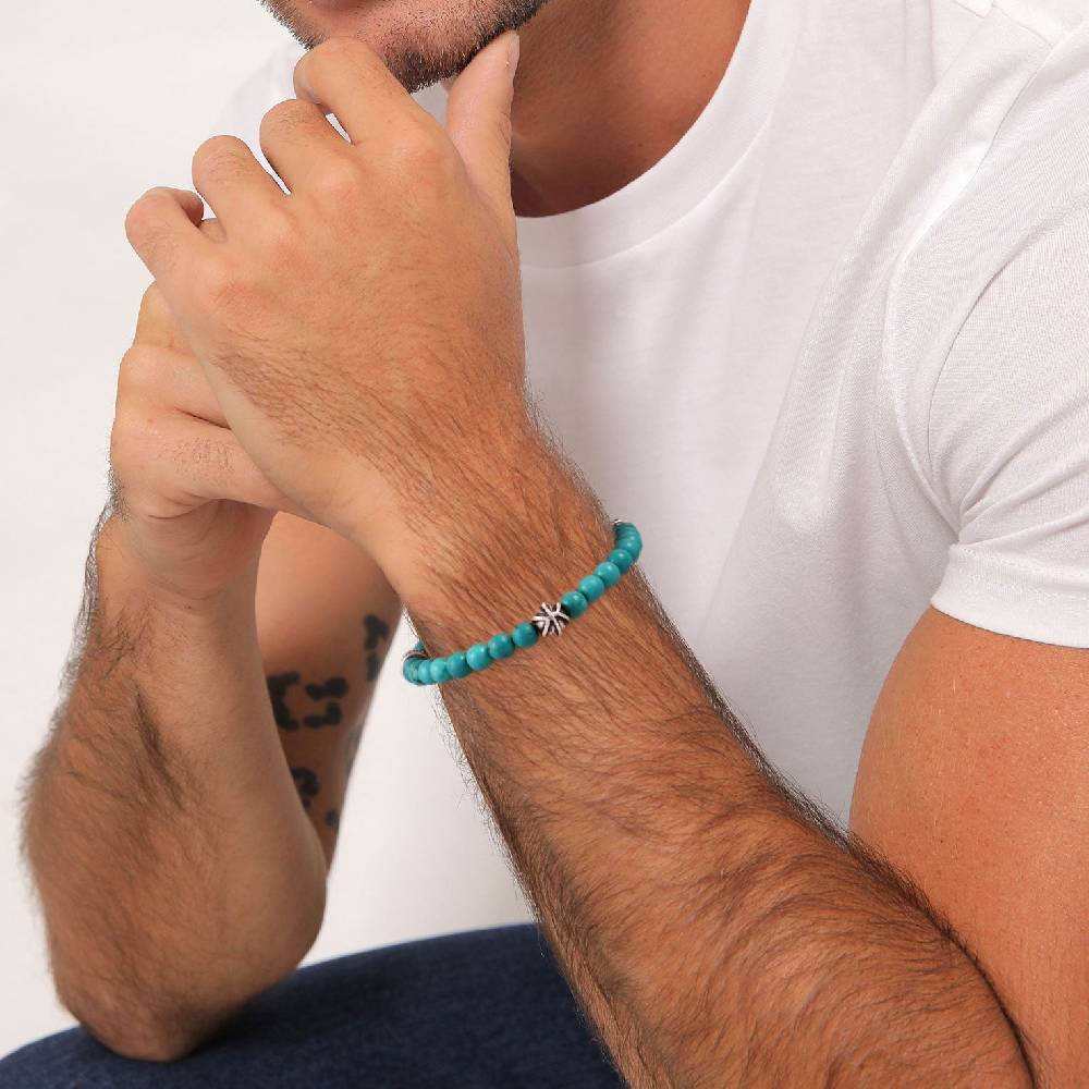 Kuzzoi Armband Bead | Howlith (Türkis) Zeitbegrenzte Promotion