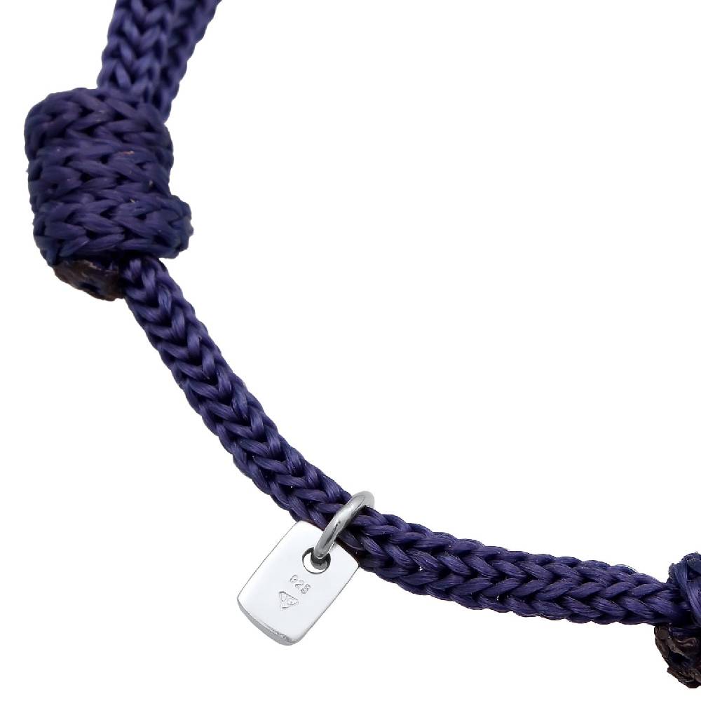 Kuzzoi Armband Glieder Element | Nylon (Blau) Schlussverkauf