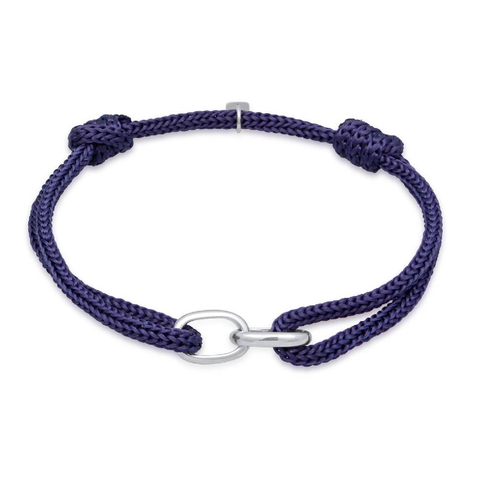 Kuzzoi Armband Glieder Element | Nylon (Blau) Schlussverkauf
