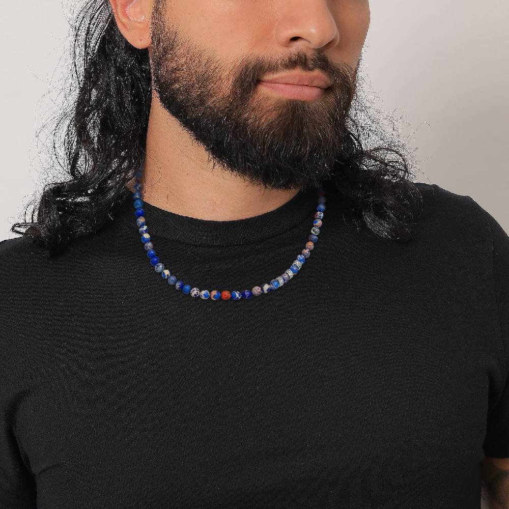 Kuzzoi Halskette Beads | Achat (Blau) Cyber Monday
