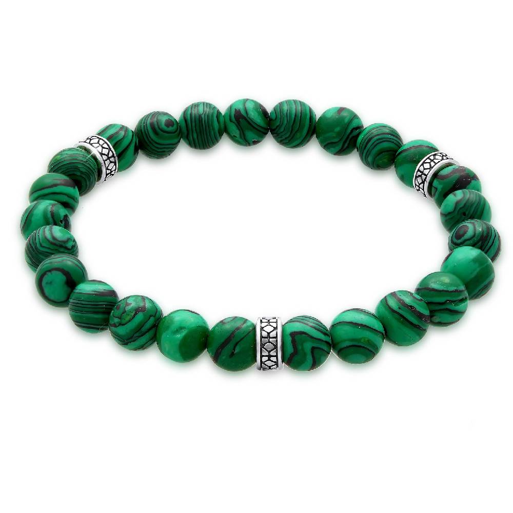 Kuzzoi Armband | Malachit (synth.) Letzter Tag