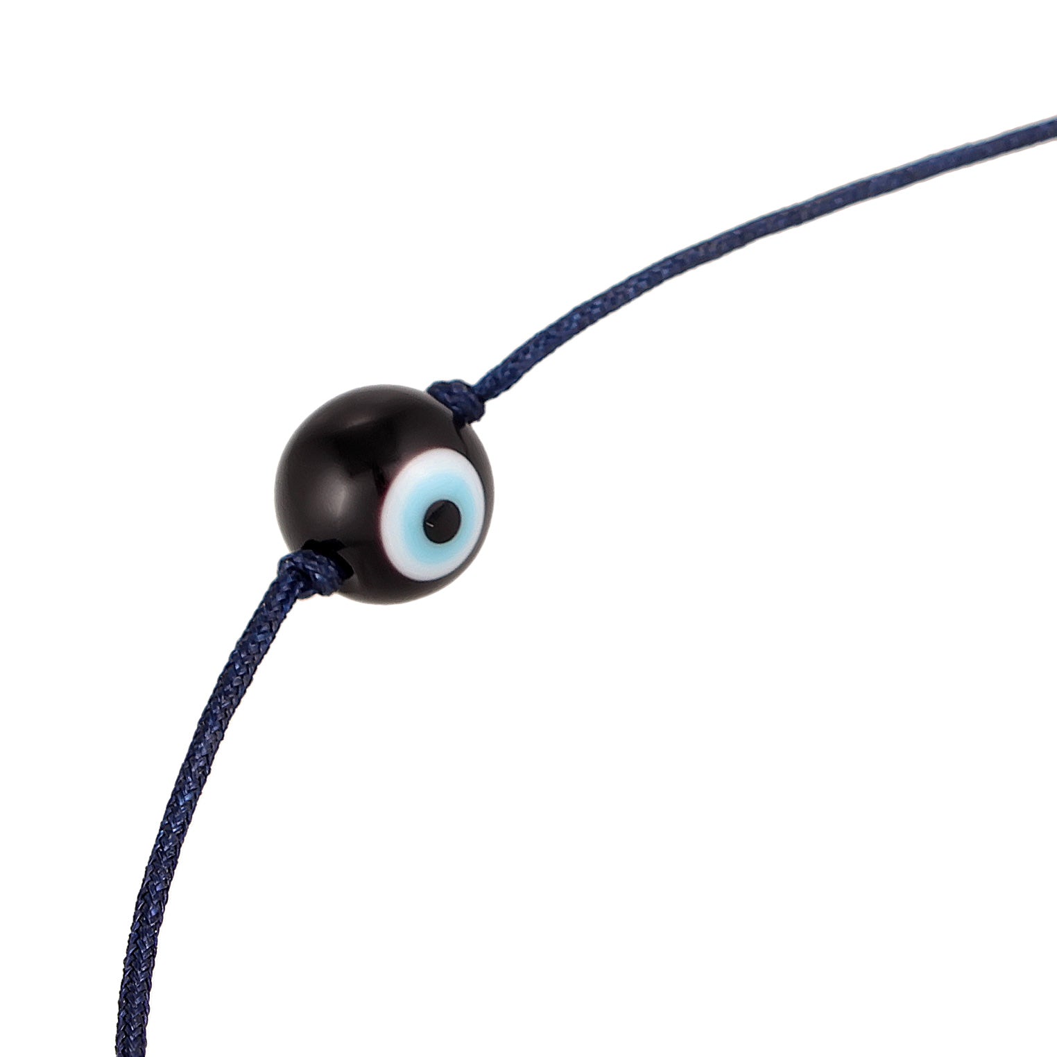 Kuzzoi Armband Evil Eye | Nylon (Blau) Verkauf