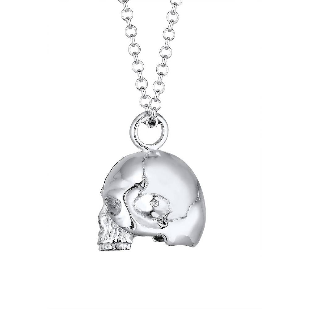 Kuzzoi Halskette Anhänger Totenkopf Fabrik Onlineshop