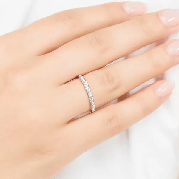 Leaf Jewelry Ring DAZZLE mit Diamanten, 14K Weißgold Saisonale Angebote