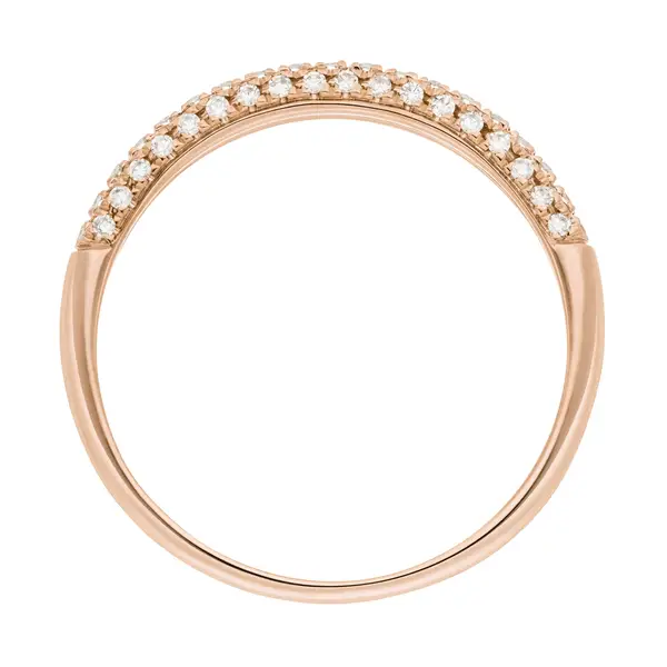 Leaf Jewelry Ring DAZZLE mit Diamanten, 14K Rosegold Saisonschlussverkauf