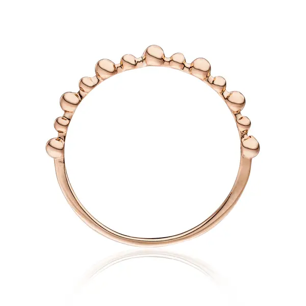 Leaf Jewelry Ring Kugel, 18 K Roségold Bis zu 65% Rabatt