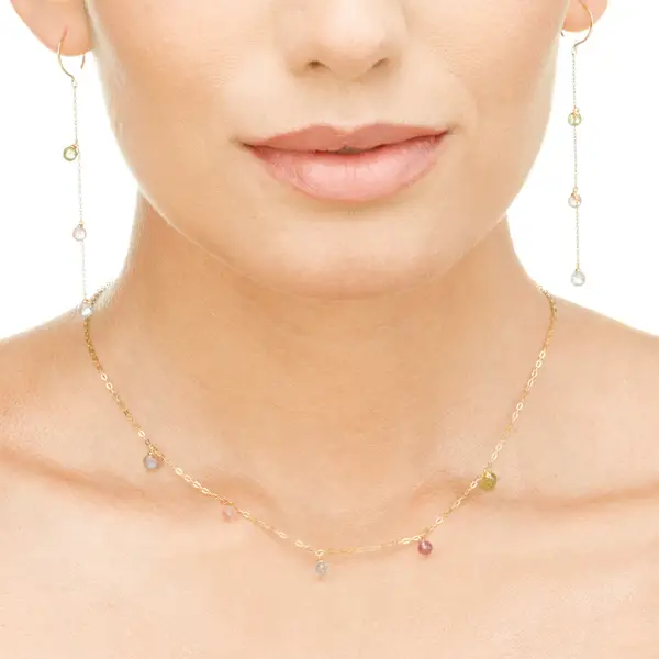 Leaf Jewelry Ohrhänger Sweet Gems, 14K Gelbgold Fabrik Onlineshop