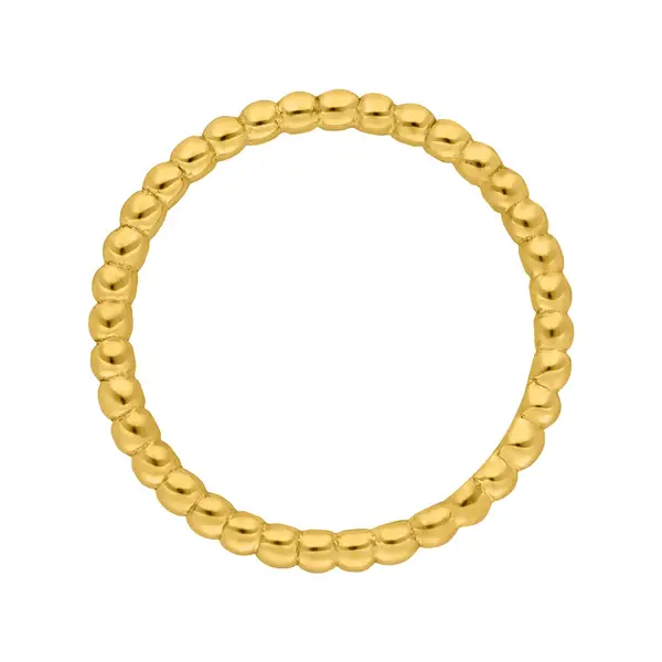 Leaf Jewelry Ring Kugel, 18 K Gelbgold Rabatt