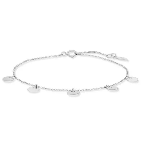 Leaf Jewelry Armkette Platelet, 14 K Weissgold Bis zu 65% Rabatt