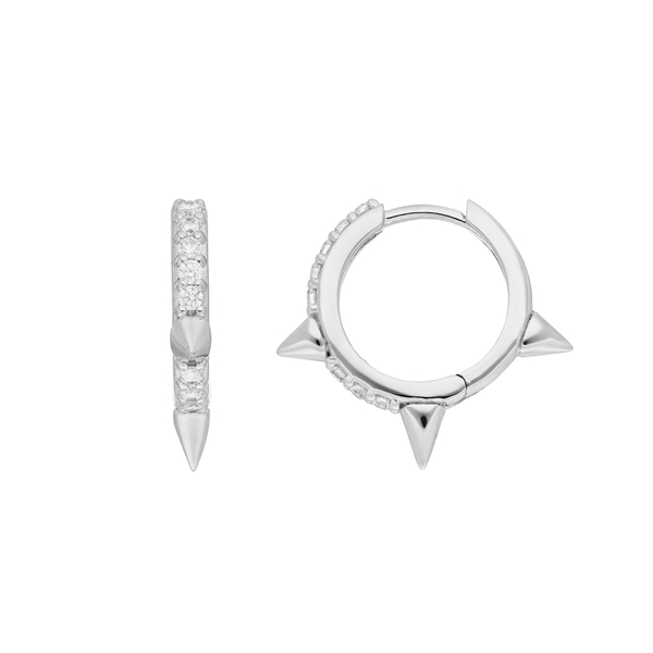 Leaf Jewelry Creole Triple Stud, 925 Sterlingsilber Günstiger Verkauf