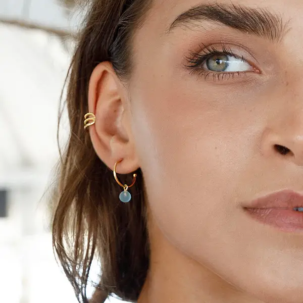 Leaf Jewelry Silber Earring Mix "Ocean Dream", Rosegold zollfrei