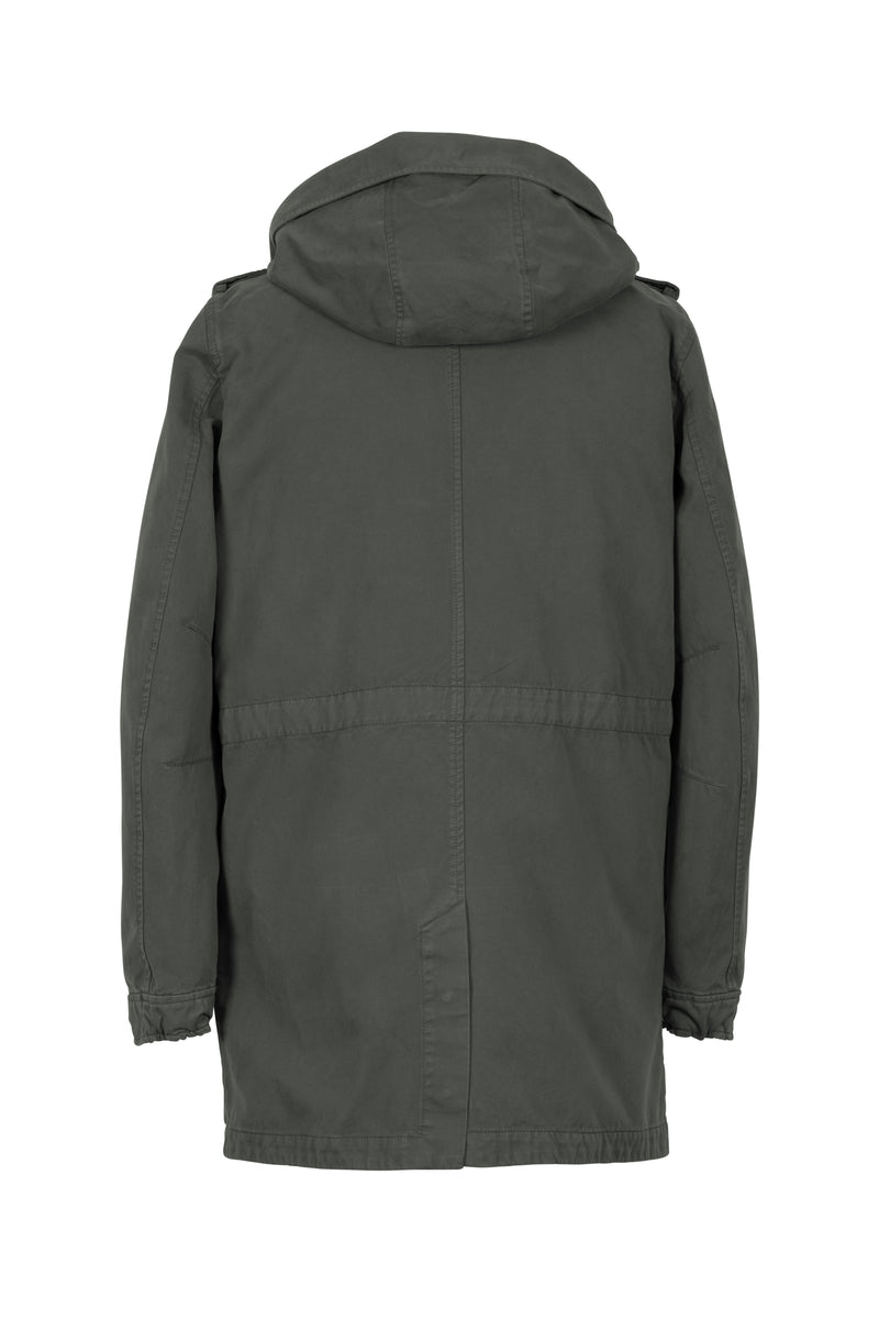 Lempelius BAUMWOLLPARKA TIO MIT DAUNENWESTE SKU: 6000616-63286M Flash Sale