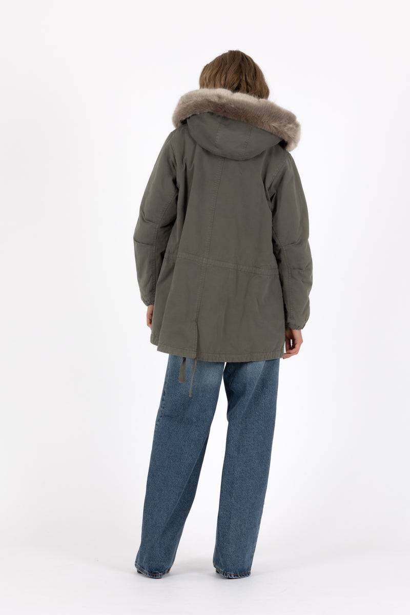 Lempelius Kurze Baumwollparka BYA SKU: 6000234F68S Auslauf