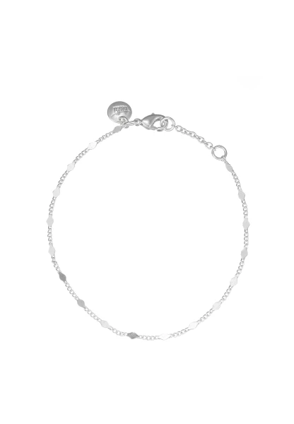 Leslii Glieder-Armband Set Recycled versilbert Rabatte dieses Monats