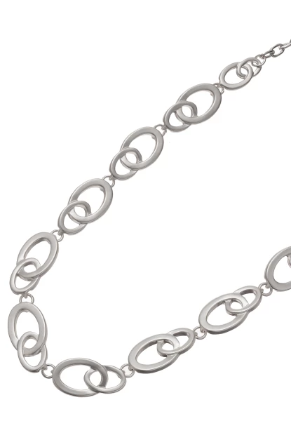 Leslii Kurze Halskette Glieder Collier Silber Online Outlet