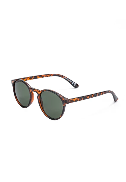 Leslii Sonnenbrille Damen Horn-Look Sunglasses in Braun Sonderangebote