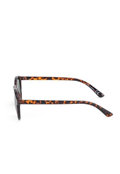 Leslii Sonnenbrille Damen Horn-Look Sunglasses in Braun Sonderangebote