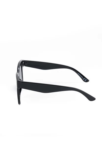 Leslii Sonnenbrille Damen schwarze Designerbrille Sunglasses Kunststoff Schwarz Tiefpreis