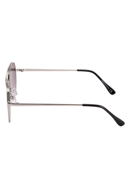 Leslii Sonnenbrille Pilotenbrille Damen Sunglasses Designerbrille in Schwarz Begrenzte Freigabe