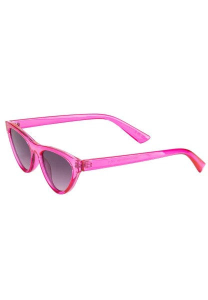 Leslii Sonnenbrille Cat Eye Look Damen Sunglasses Designerbrille in Pink Letzte 3 Tage