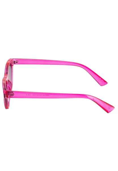 Leslii Sonnenbrille Cat Eye Look Damen Sunglasses Designerbrille in Pink Letzte 3 Tage