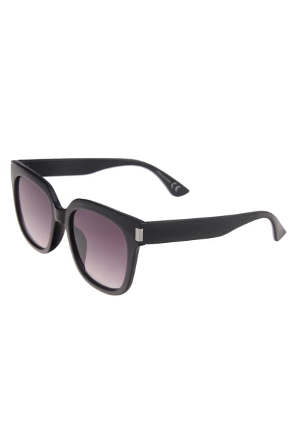 Leslii Sonnenbrille Damen Statement schwarze Designerbrille Sunglasses Kunststoff Schwarz Bis zu 65% Rabatt