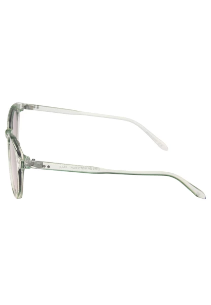 Leslii Sonnenbrille Damen Style grüne Sonnenbrille Designerbrille Sunglasses Kunststoff Grün Nur noch ein Tag übrig