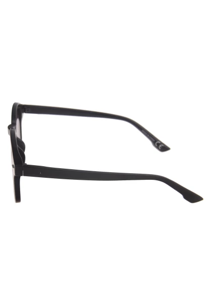 Leslii Sonnenbrille Damen Trend schwarze Sonnenbrille Designerbrille Sunglasses Kunststoff Schwarz Riesige Rabatte