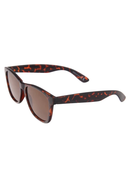 Leslii Sonnenbrille Damen Smart braune Hornlook-Brille Designerbrille Sunglasses Kunststoff Braun Clearance-Verkauf