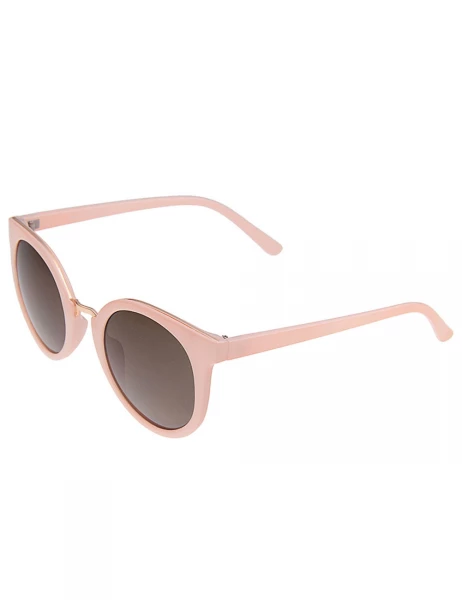 Leslii Sonnenbrille Damen Classic-Look Designerbrille Sunglasses Rosa Kunststoff Rabatte dieses Monats
