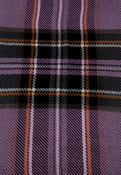 -50% SALE Leslii Schal Streifen-Muster lilafarbener Schal Fransen-Schal gemustert in Lila Schwarz Kostenloser Versand international