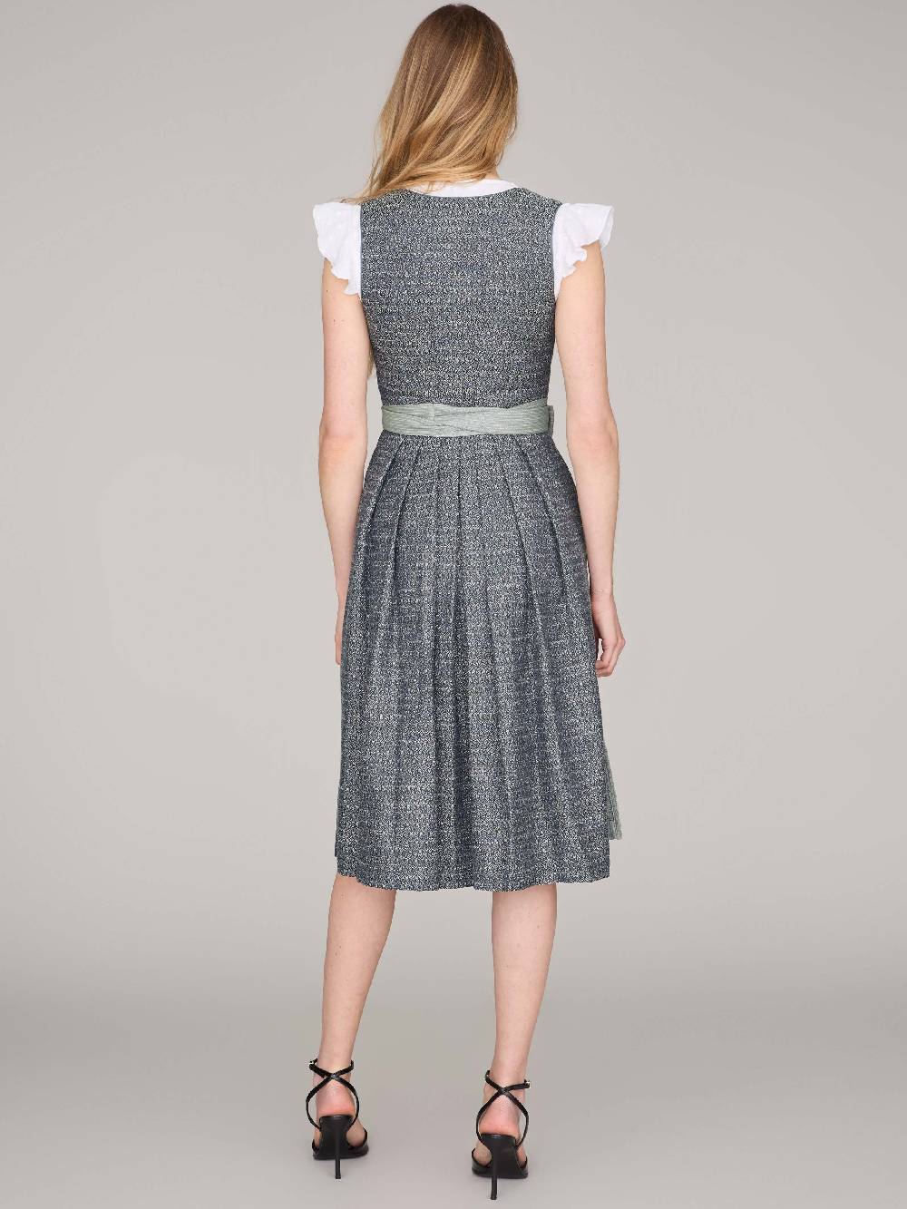 Limberry Blaues Dirndl mit Knöpfen - JOSIE STORMY SKY Bis zu 50% Rabatt