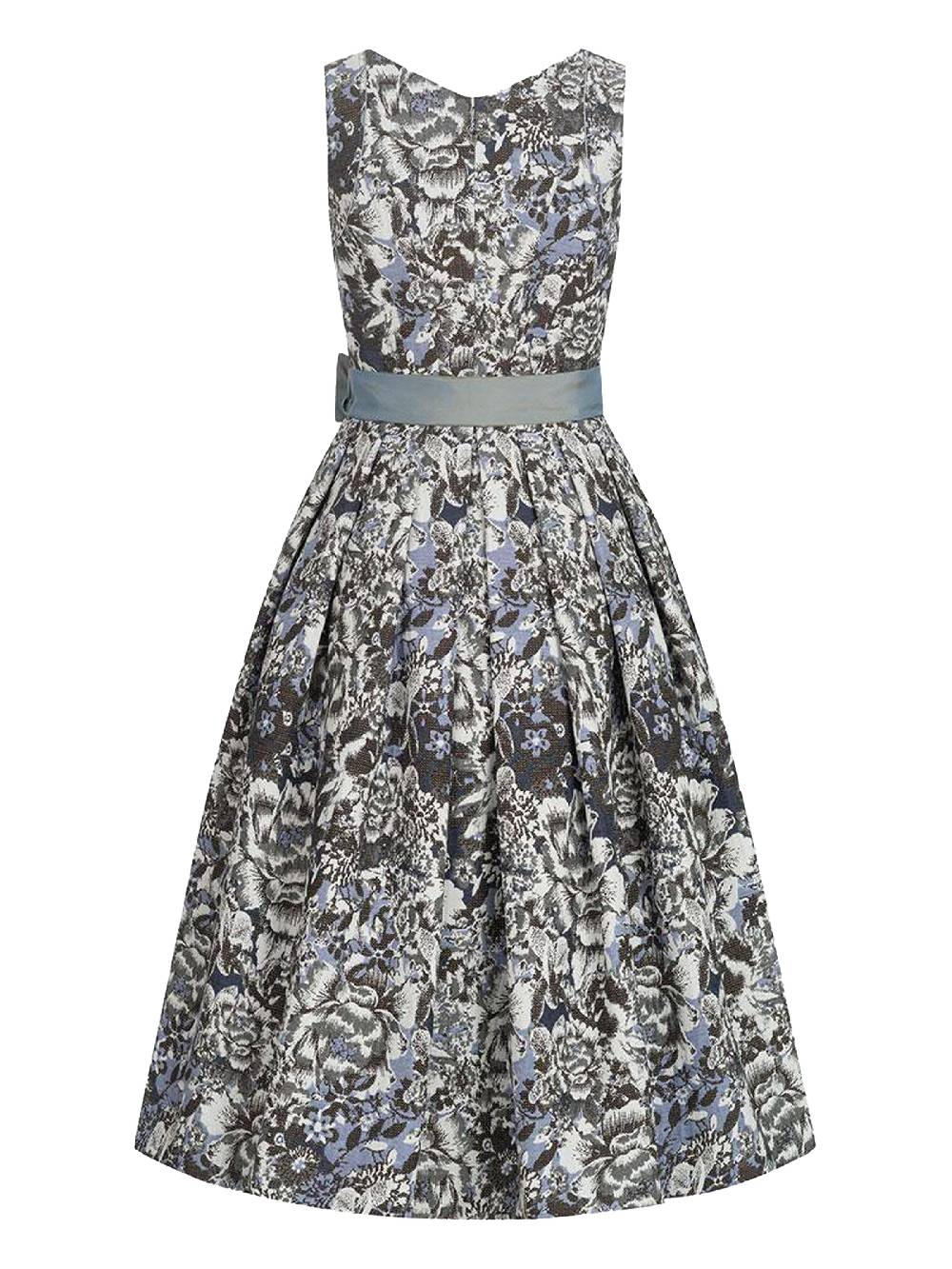 Limberry Dirndl mit floralem Allover Muster - ANNELIE BLUE FLOWER Kostenloser Versand