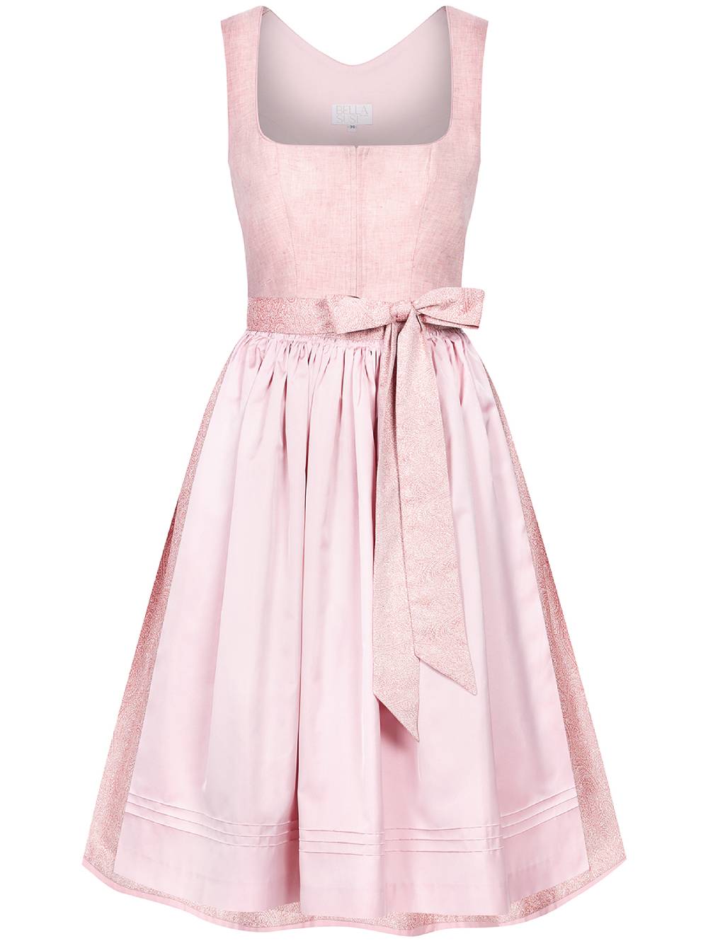 Limberry Pinkes Dirndl mit Leinen-Mieder - ANNA PINK Flash Sale