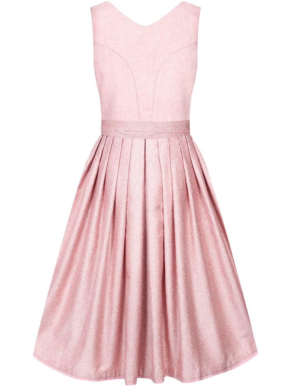 Limberry Pinkes Dirndl mit Leinen-Mieder - ANNA PINK Flash Sale