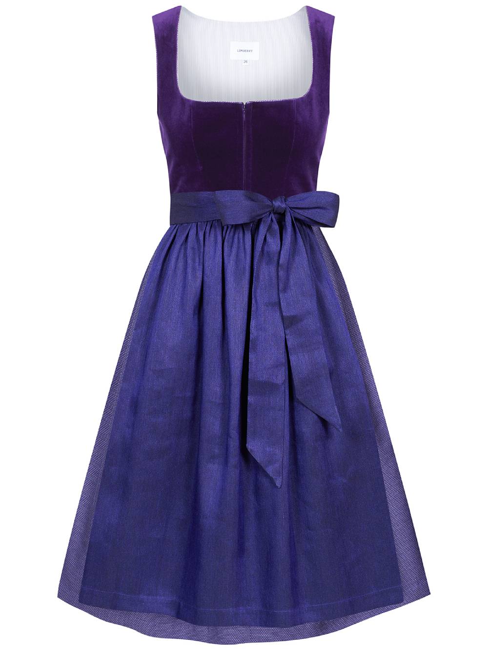 Limberry Lila-farbenes Dirndl mit Samt-Mieder - SOFIA PURPLE VELVET Cyber Monday