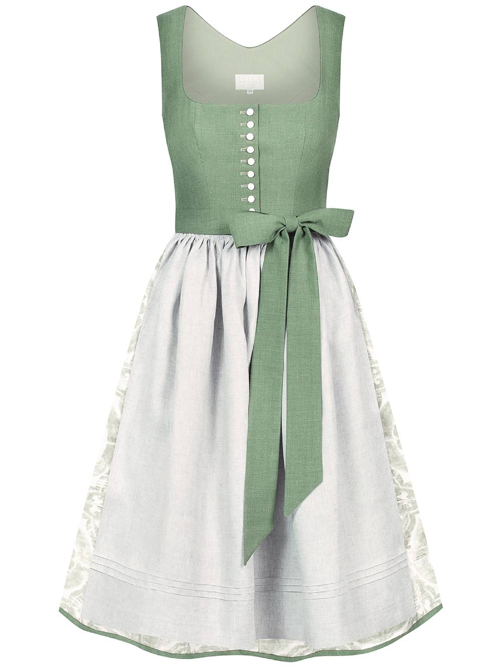 Limberry Grünes Dirndl mit Knöpfen - CAROLINE Jubiläumsangebot