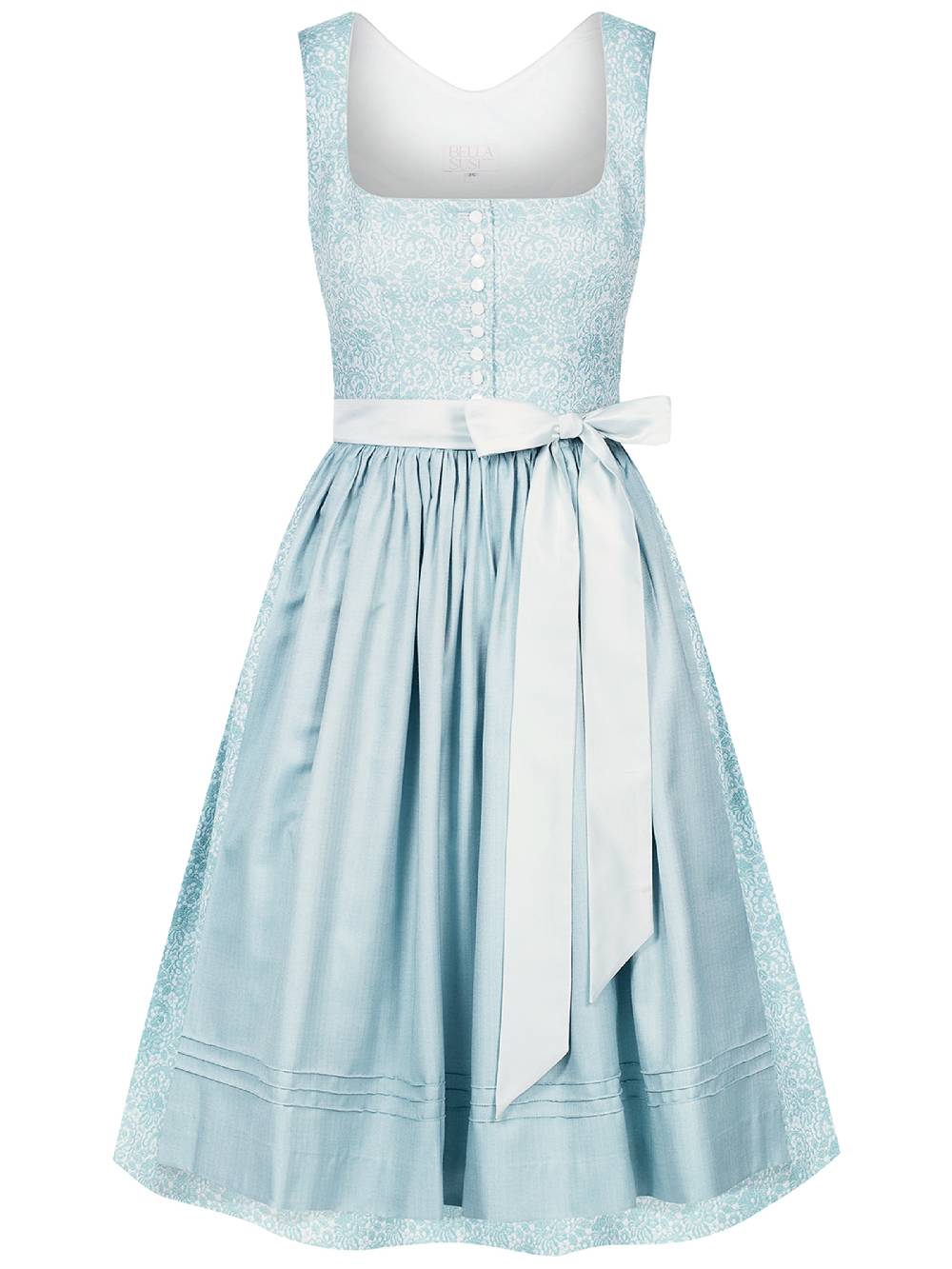 Limberry Türkis-farbenes Dirndl mit Blumenmuster - FIONA TÜRKIS Bestseller