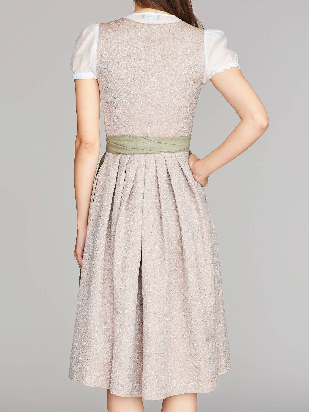 Limberry Dirndl in Altrosa mit Streublumen-Muster - LILIA PRIMROSE Limitierter Zeitrabatt